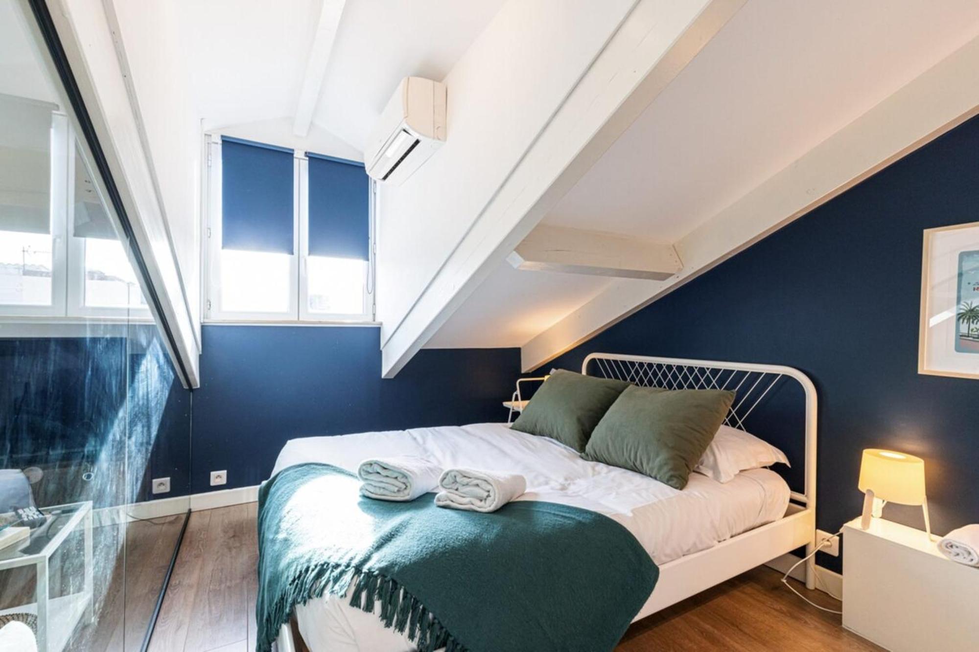Deroulede - Superb Studio Suite W Ac Downtown Nice Ngoại thất bức ảnh