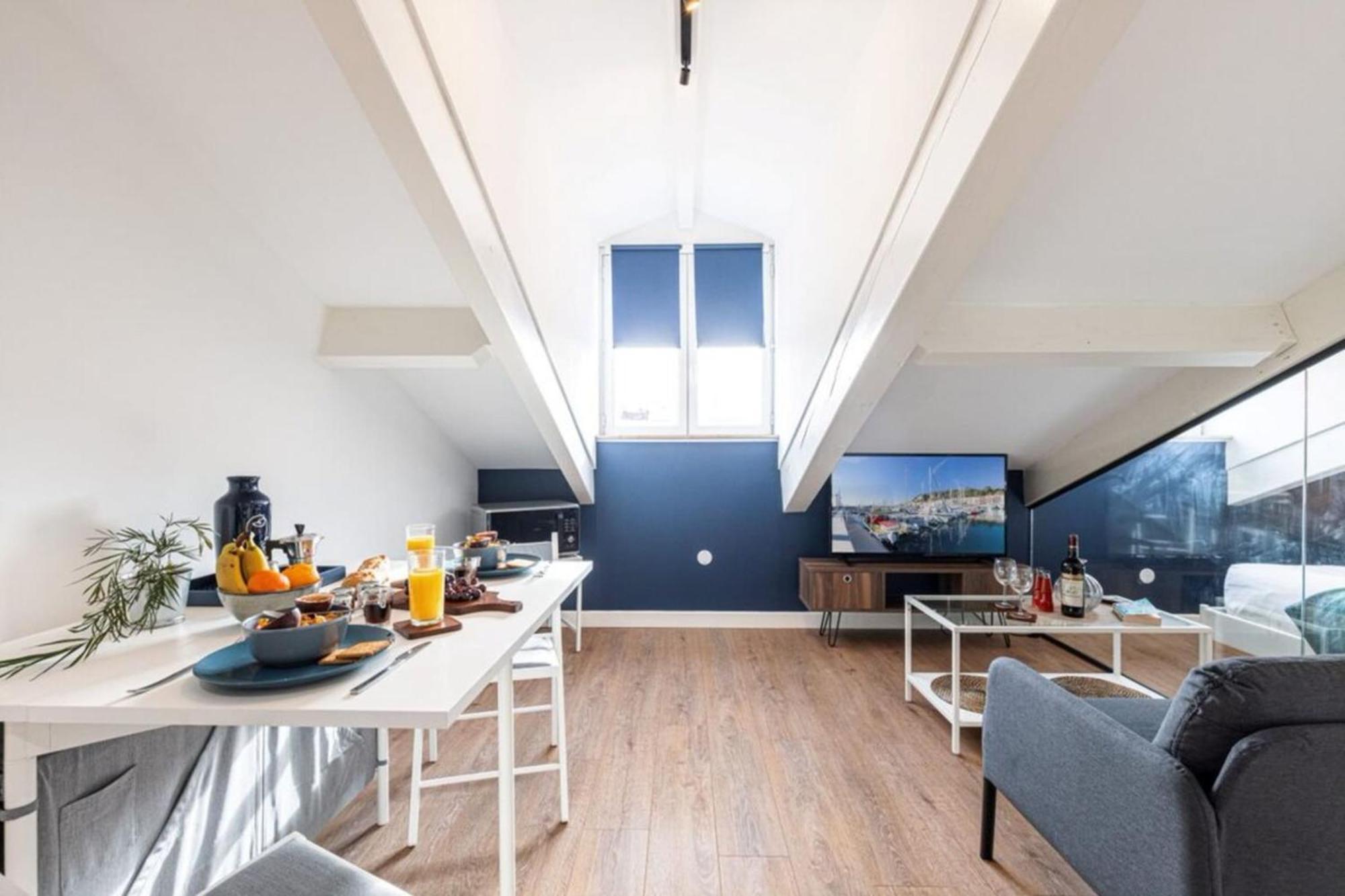 Deroulede - Superb Studio Suite W Ac Downtown Nice Ngoại thất bức ảnh